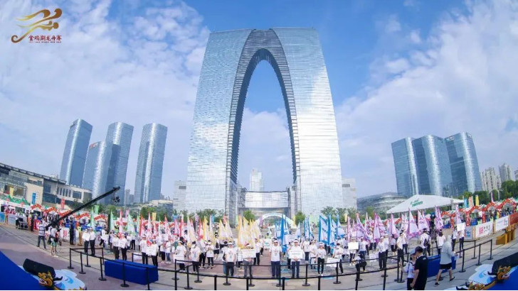 2023金鸡湖端午龙舟赛圆满落幕，lehu乐虎国际环保精彩亮相