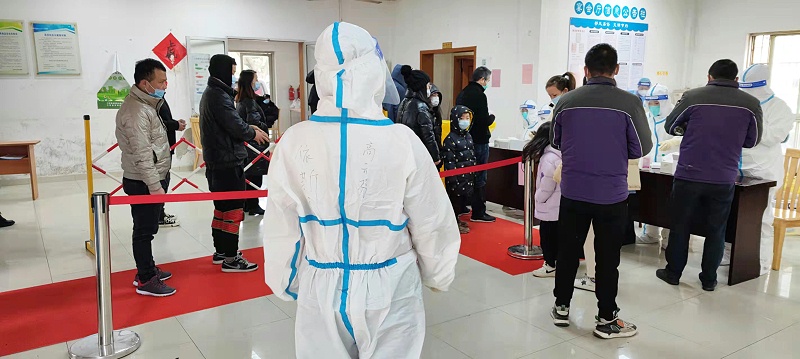 lehu乐虎国际员工作为志愿者积极参与社区街道战“疫”队伍